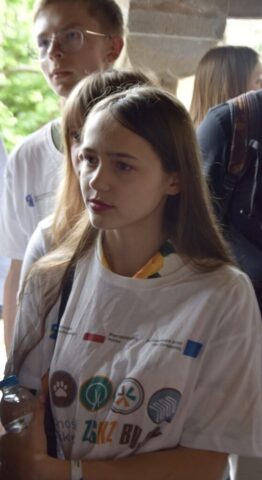 Uczestnicy zagranicznej praktyki zawodowej podczas wycieczki kulturowej po Meteorach.