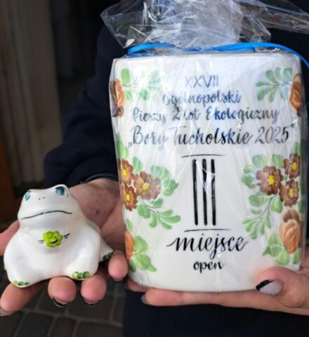 Nagrody w XXVII Ogólnopolskim Pieszym Zlocie Ekologicznym 'Bory Tucholskie 2025'. III Miejsce open.